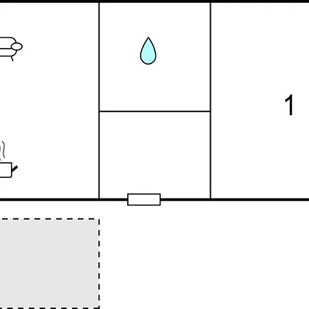 בית נופש One-bedroom In *